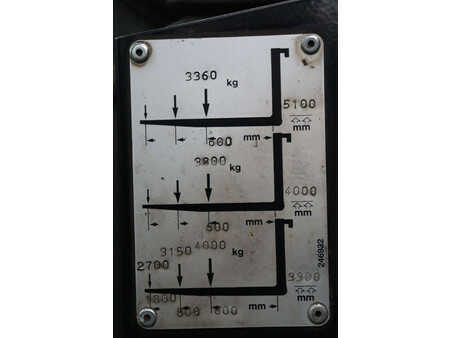 Seitenstapler 2000  Baumann DX40 12 51TR (30)