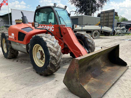 Telescopic forklift rigid 2003  Manitou MLT633-120 (6)