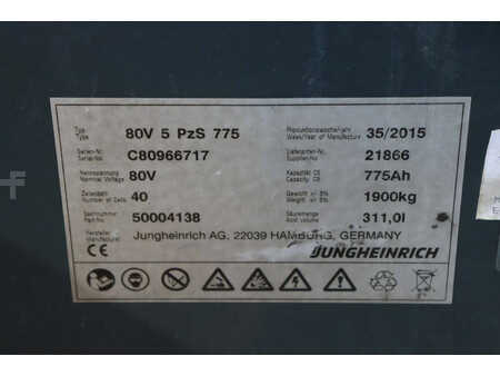 Elektro čtyřkolový VZV 2018  Jungheinrich EFG 425s (19)