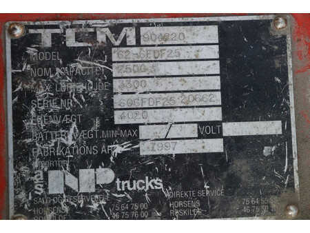 Diesel truck 1997  Toyota 62-6FDF25 (24)