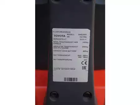 Stacker pedestre 2023  Toyota SWE200D (12)