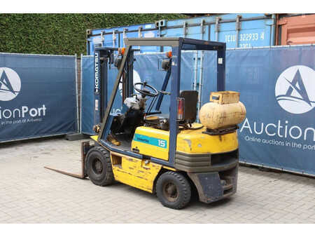 Wózki gazowe 1995  Komatsu FG15T-1 (3)