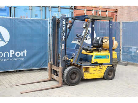 Wózki gazowe 1995  Komatsu FG15T-1 (8)