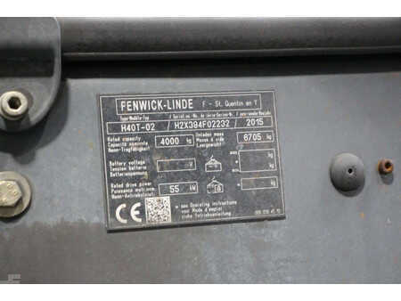 Carretilla elevadora GLP 2015  Fenwick H40T-02 (18)