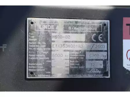 Diesel Forklifts 2003  Linde H60D-02 (29)