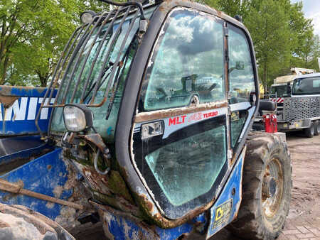 Wózki teleskopowe sztywne 2008  Manitou MLT742 (19)