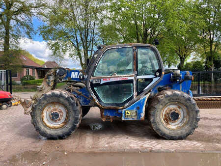 Wózki teleskopowe sztywne 2008  Manitou MLT742 (2)