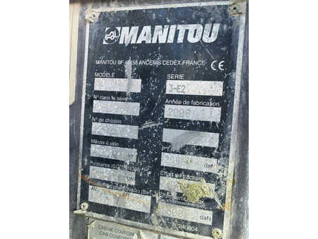 Wózki teleskopowe sztywne 2008  Manitou MLT742 (25)