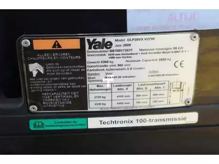 LPG heftrucks 2008  Yale GLP35VX-V2795 (28)
