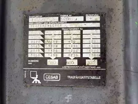 Carrelli elettrici 4 ruote 1995  Cesab BLITZ 315 (8)