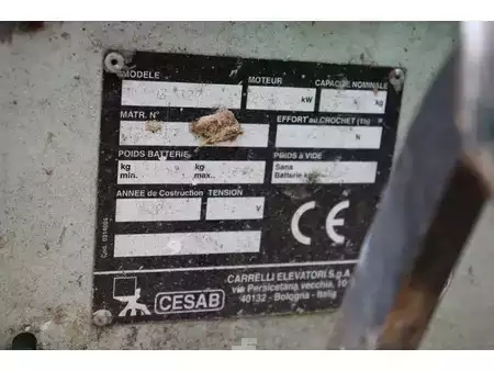 Elektryczne 4-kołowe 2000  Cesab Blitz 320 (18)