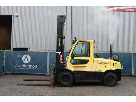 Carretilla elevadora GLP 2010  Hyster H8.0FT (2)