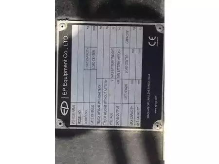 Elektro čtyřkolový VZV - EP Equipment  (29)