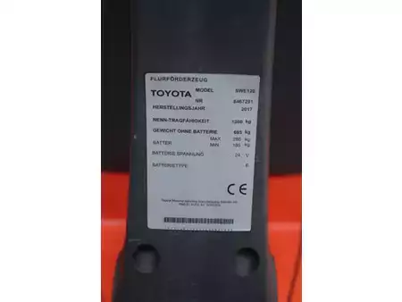 Stacker pedestre 2017  Toyota SWE120 (14)