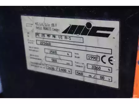 Elektromos 4 kerekű 1998  Mic PE 25 MP MK VI A-1 (27)