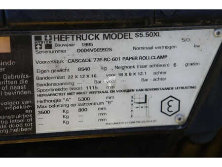 LPG Forklifts 1995  Hyster S5.50XL (20)