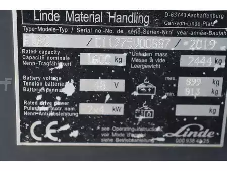Eléctrica de 4 ruedas 2019  Linde E16C (18)