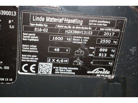 Eléctrico - 4 rodas 2017  Linde E16-02 (30)