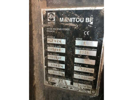 Teleskopstapler-Starr 2001  Manitou MLT524 (9)