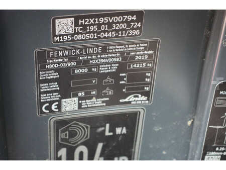 Diesel heftrucks 2019  Linde H80D-03/900 (21)