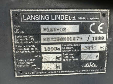 Wózki gazowe 1999  Linde H18T-02 (34)