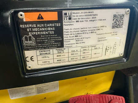 Elektro 4 Rad 2020  Hyster J1.6XN MWB (17)