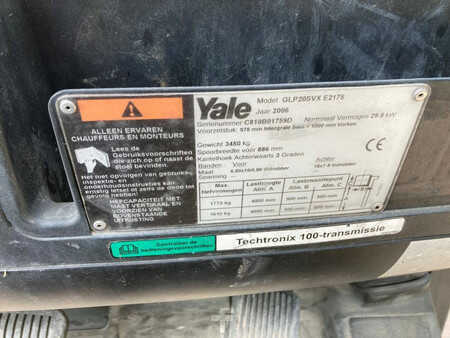 LPG Forklifts 2006  Yale GLP20SVX E2175 (12)