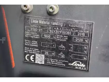 Diesel gaffeltruck 2015  Linde H18D-01 (12)