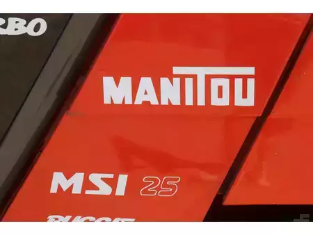 Empilhador a gás 2000  Manitou MSI 25 T (17)