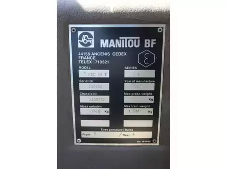 Empilhador a gás 2000  Manitou MSI 25 T (32)