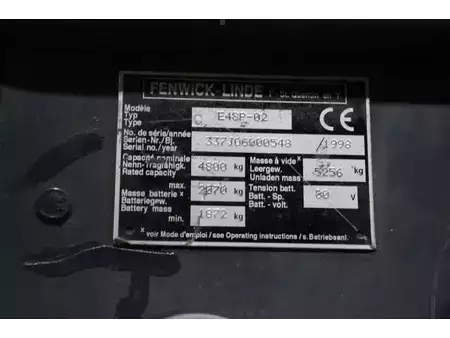 Elektrisk- 4 hjul 1998  Linde E48P-02 (13)