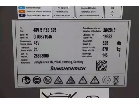 Elektryczne 4-kołowe 2018  Jungheinrich EFG 216k (32)