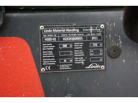 Diesel gaffeltruck 2011  Linde H30D-01 (12)