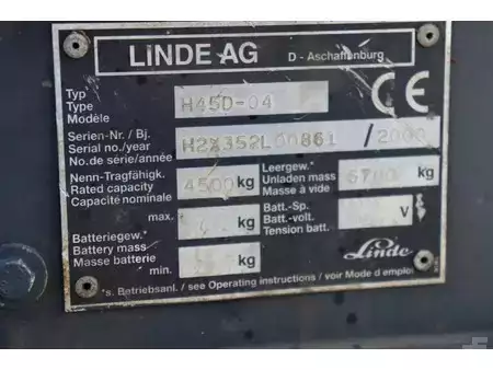 Diesel Forklifts 2000  Linde H45D-04 (14)
