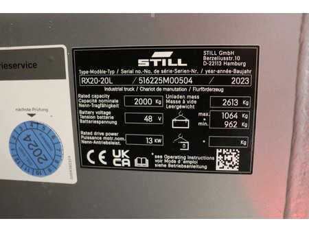 Elektro 4 Rad 2023  Still RX20-20L (15)