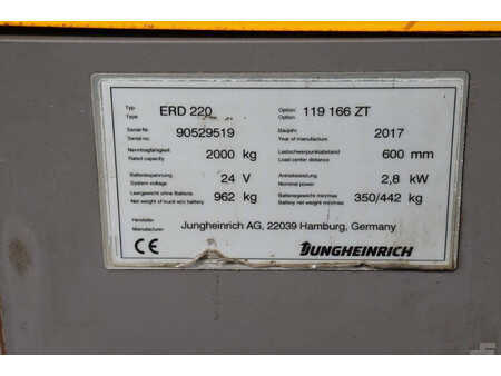 Hochhubwagen 2017  Jungheinrich ERD 220 (15)