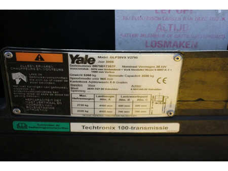 Empilhador a gás 2008  Yale GLP35VX V2795 (24)