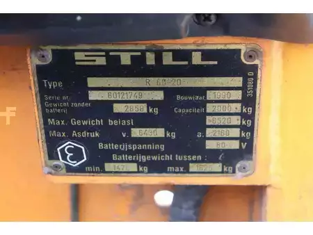 Elektrisk- 4 hjul 1990  Still R 60-20 (29)