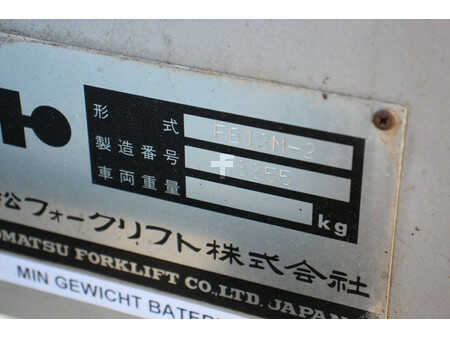 Carrelli elettrici 4 ruote - Komatsu FB13M-2 (13)