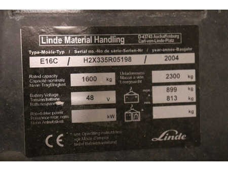 Elektromos 4 kerekű 2004  Linde E16C (23)