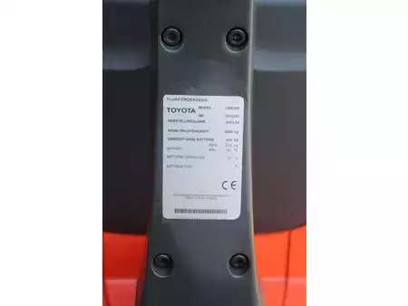 Elektrische palletwagens 2023  Toyota LWE200 (15)