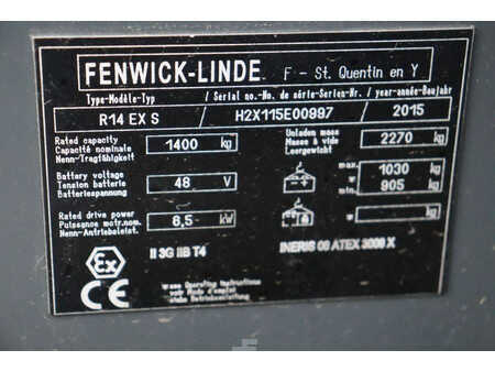 Reach Truck 2015  Linde R14 EX S (18)