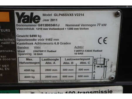 LPG VZV 2011  Yale GLP45SVX5 V2214 (33)