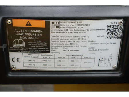 Carrelli elettrici 4 ruote 2020  Hyster J1.6XNT LWB (26)