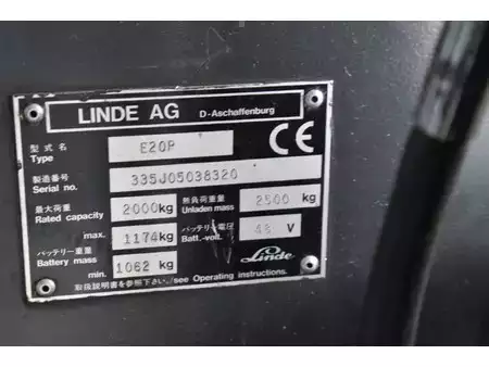 Eléctrico - 4 rodas - Linde E20P (20)