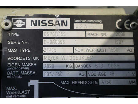 Eléctrica de 4 ruedas 1997  Nissan CSP01L15S (22)