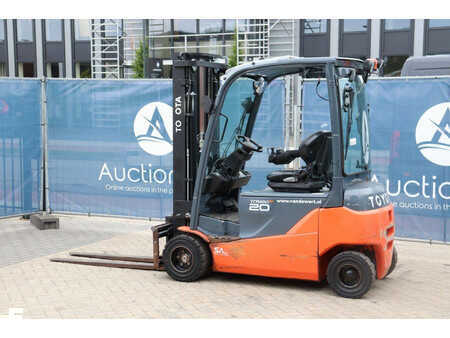 Elektro 4 Rad 2017  Toyota 8FBM20T (3)