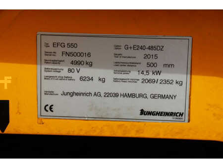 El Truck - 4-hjul 2015  Jungheinrich EFG 550 (19)