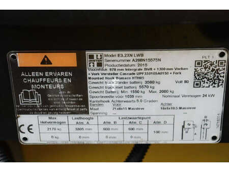 Carrelli elettrici 4 ruote 2015  Hyster E3.2XN (32)
