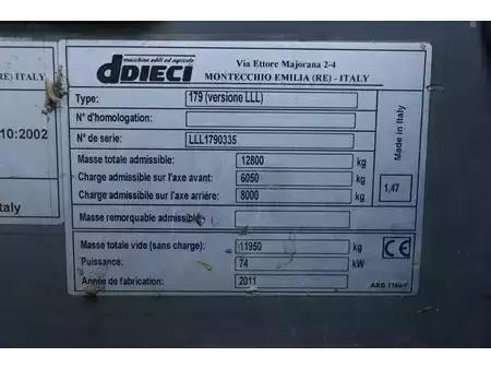 Teleskoplastare Rigid 2012  Dieci 40.17 ICARUS (33)